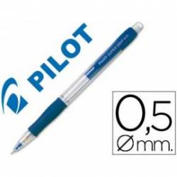 Portaminas Pilot super grip color azul 0,5 mm sujecion de caucho