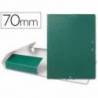 Carpeta de proyectos Liderpapel carton con gomas verde 7cm