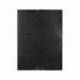 Carpeta de proyectos Liderpapel de carton con gomas. Folio. Negro. 5 cm