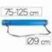 Portaplanos plastico extensible 75cm diametro 9 cm Liderpapel azul