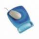Alfombrilla para ratón con reposamuñecas 3M azul fluorescente con superficie de precisión