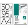Bloc Papel Vegetal Liderpapel A4 95g/m2 50 hojas
