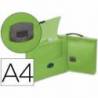 Cartera portadocumentos Beautone Broche verde