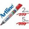 Rotulador Permanente Artline 109 Rojo Punta Biselada