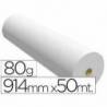 Papel reprografia opaco plotter Navigator 80 g/m2, 914 mm x 50m