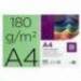 Cartulina Liderpapel color verde billar a4 180 g/m2