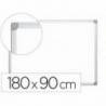 Pizarra Blanca Melamina con marco de aluminio 180x90 Q-Connect