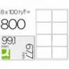 Etiquetas Adhesivas Q-Connect 99,1 x 67,7 mm