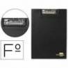 Portanotas plastico miniclip superior Liderpapel negro