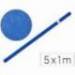 Bobina papel tipo kraft Liderpapel 65 g/m² 5 x 1 m azul