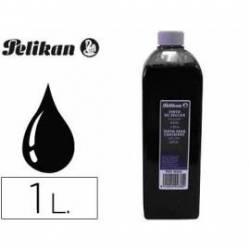 Tinta tampon PELIKAN Negro 1 litro