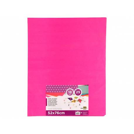 Papel seda Liderpapel Blanco 17G/M2 Rollo de 24 hojas (62908)