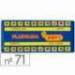 Plastilina Jovi Azul oscuro mediano