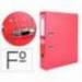 Archivador de palanca Liderpapel Documenta folio color rojo