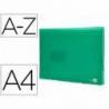 Carpeta clasificadora polipropileno Beautone Din A4 Verde