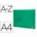Carpeta clasificadora polipropileno Beautone Din A4 Verde