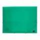 Carpeta lomo flexible solapas Beautone Din A4 verde transparente