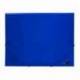 Carpeta lomo flexible con solapas Liderpapel Din A4 azul translucido