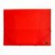 Carpeta lomo flexible con solapas Liderpapel Din A4 rojo translucido