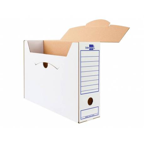Paquete de 20 cajas de carton a4 para archivo definitivo con lomo
