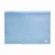 Carpeta clasificadora fuelle Liderpapel DIN A4 poliporpileno 13 departamentos color azul