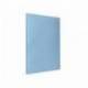 Carpeta escaparate Liderpapel DIN A4 poliporpileno con 40 fundas azul