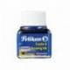Tinta china pelikan color azul ultramar bote de 10 ml.