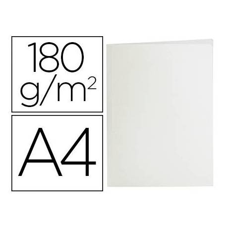 Subcarpeta de cartulina Liderpapel Din A4 color Blanco 180g/m2