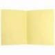 Subcarpeta de cartulina Liderpapel Din A4 color Amarillo pastel 180g/m2