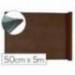 Entretela Liderpapel 25g/m2 rollo de 5m color Marron