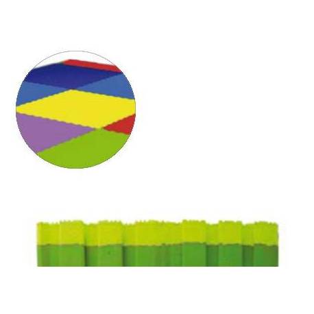 Suelo de puzzle Bicolor Pistacho y verde 1m x 1m x 2 cm marca Sumo Didactic