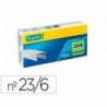 GRAPAS MARCA RAPID 23/6 MM GALVANIZADA CAJA DE 1000 UNIDADES