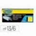 GRAPAS MARCA RAPID 13/6 MM GALVANIZADA CAJA DE 5000 UNIDADES
