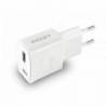 CARGADOR PARED GROOVY 1 USB + 1USB-C BLANCO