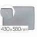 PIZARRA MARCA NOBO MAGNETICA PARA EL HOGAR ACERO MARCO SLIM PLATA 430X580 MM
