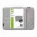 FUNDA PARA PORTATIL Q-CONNECT 13,3" CON ASA 1 BOLSILLO EXTERIOR CON CREMALLERA COLOR GRIS 350X250X25 MM