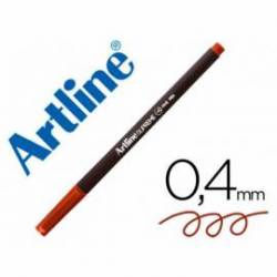 ROTULADOR ARTLINE SUPREME EPFS200 FINE LINER PUNTA DE FIBRA COLOR MARRON 0,4 MM