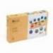 JUEGO DIDACTICO MARCA ANDREUTOYS CUBOS TACTILES 10 TEXTURAS +2 AÑOS