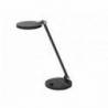 LAMPARA DE OFICINA Q-CONNECT SOBREMESA PROFESIONAL ABS 80 LEDS 7 W CON INTERRUPTOR NEGRO