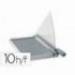 GUILLOTINA DE PALANCA LEITZ DIN A3 BASE PLASTICO LONGITUD CORTE 457 MM CAPACIDAD CORTE 10H