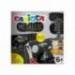 SET DE DIBUJO MARCA CARIOCA METALLIC POP UP CARD CREATOR 3D 17 PIEZAS