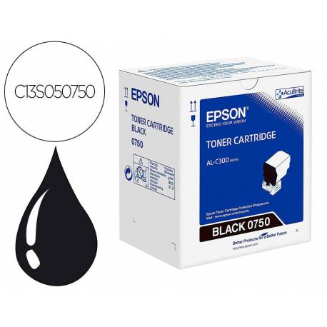 TONER EPSON 0750 COLOR NEGRO C13S050750