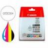 CARTUCHOS MARCA CANON PIXMA CLI 571 MULTIPACK DE 4 COLORES NEGRO / AMARILLO / CIAN / MAGENTA 0372C004