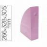 REVISTERO PLASTICO EXACOMPTA AQUAREL MAG-CUBE MALVA PASTEL 266x328x305 MM