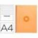 CUADERNO ESPIRAL LIDERPAPEL DIN A4 MICRO ANTARTIK RAYADO HORIZONTAL COLOR AMARILLO 80H