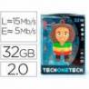MEMORIA USB TECH ON TECH PENDRIVE 32GB BOB