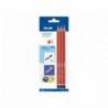 LAPICES GRAFITO MILAN HEXAGONAL HB + GOMA 430 + AFILALAPIZ BLISTER DE 3 UNIDADES
