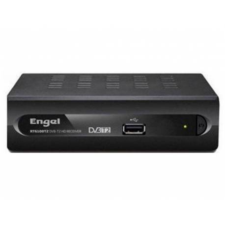RECEPTOR GRABADOR ENGEL RT6110T2 DVB-T2 HDMI/AV CEC VESA PVR HDMI BIDIRECCIONAL USB 2.0 MP3/ JPEG / VIDEO
