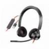 AURICULAR MARCA PLANTRONICS BLACKWIRE 3320 DIADEMA BIAURAL CABLE USB-A