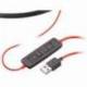 AURICULAR PLANTRONICS BLACKWIRE DIADEMA MONOAURAL CABLE USB-A